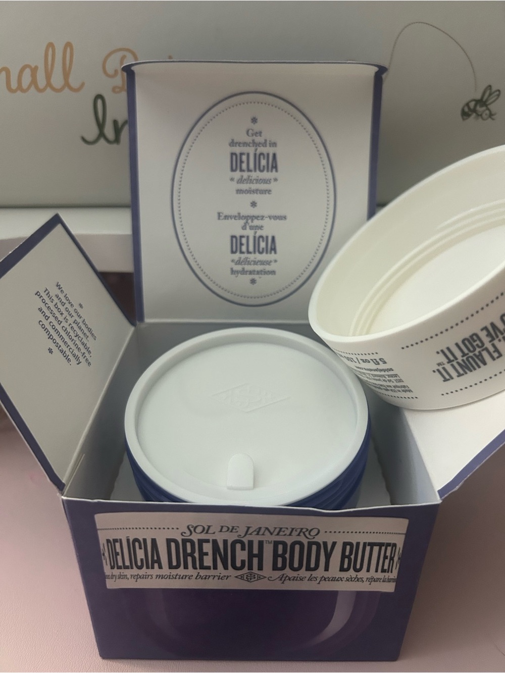 Sol de Janeiro Delicia Drench Body Butter - Purple & White